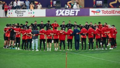 لاعبي الاهلي المصري