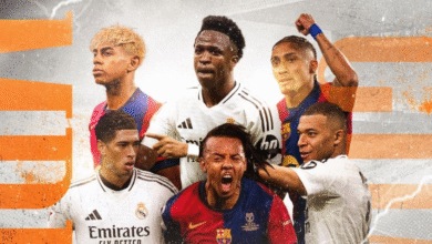 مباراة الكلاسيكو برشلونة وريال مدريد