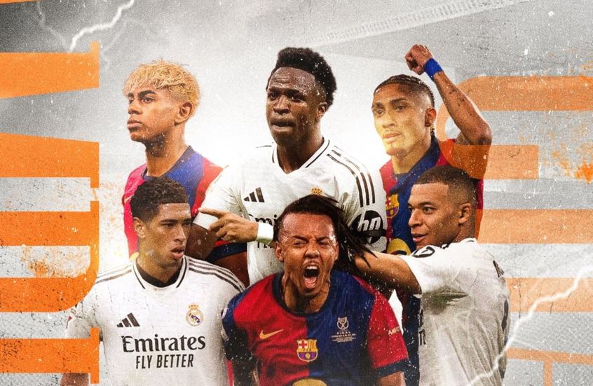 مباراة الكلاسيكو برشلونة وريال مدريد